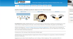 Desktop Screenshot of frdmarketing.com